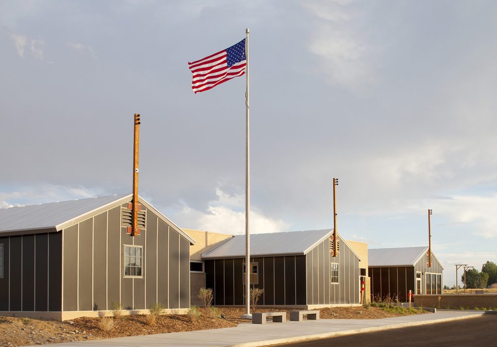 The Heart Mountain Foundation Building in Powell Wyoming