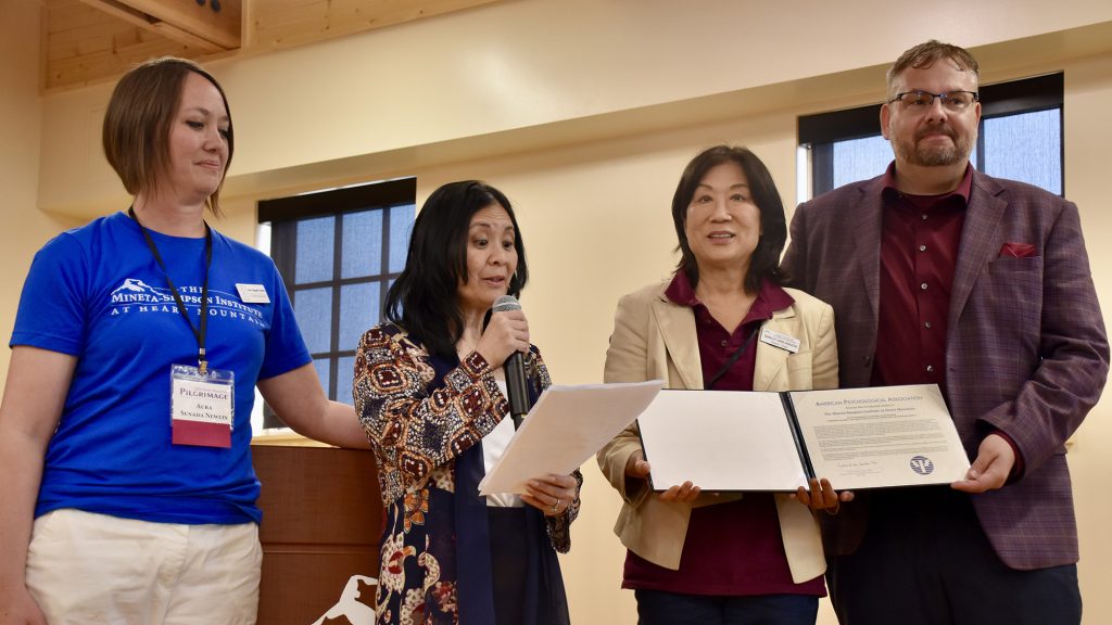 Presentation of Presidential Citation