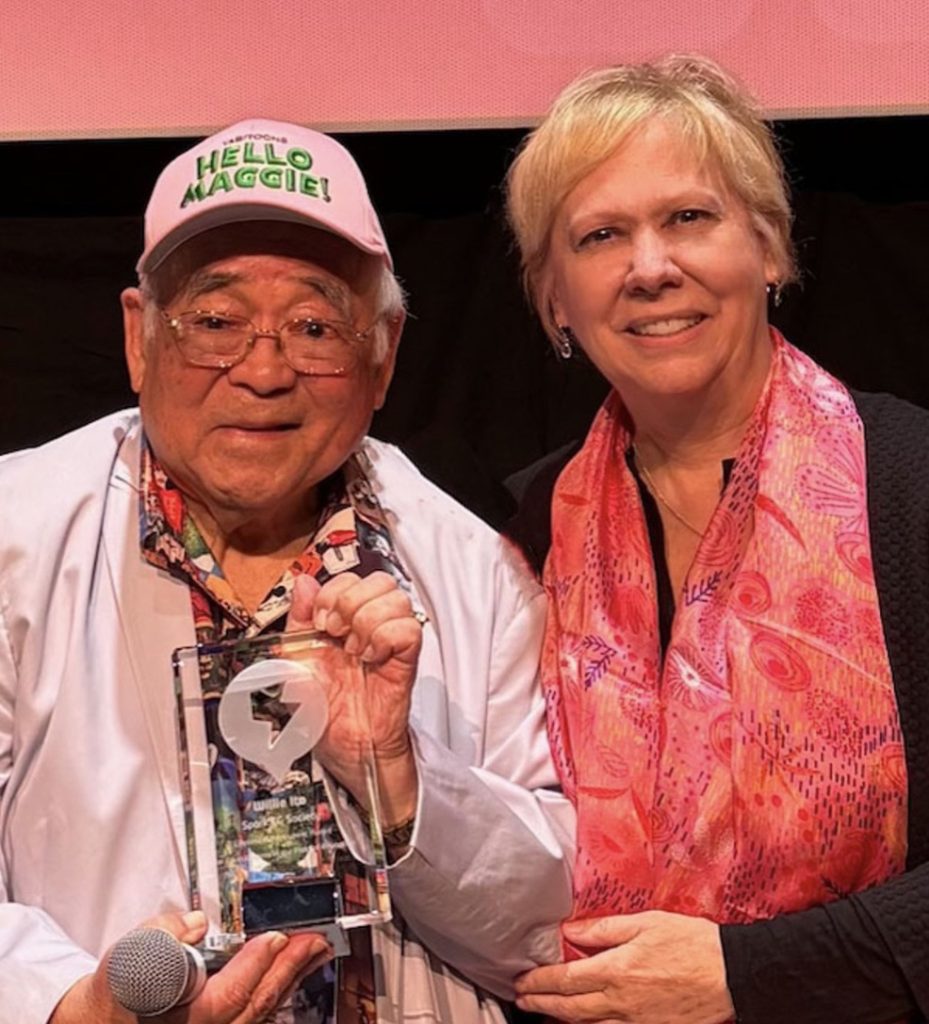 Willie Ito wins the the Spark Animation 2025 Lifetime Achievement Award